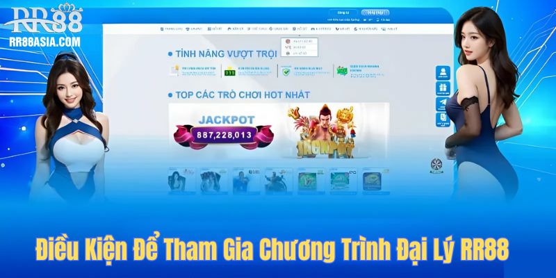 Điều kiện để có thể tham gia vào chương trình đại lý RR88
