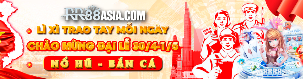 Lì xì trao tay mỗi ngày, chào mừng đại lễ 30/4 - 1/5 nổ hũ, bắn cá